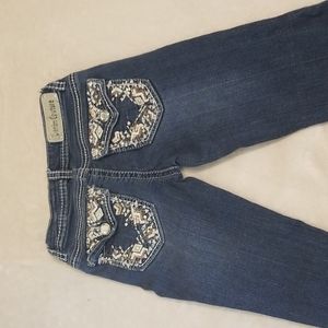 Jeans with bling